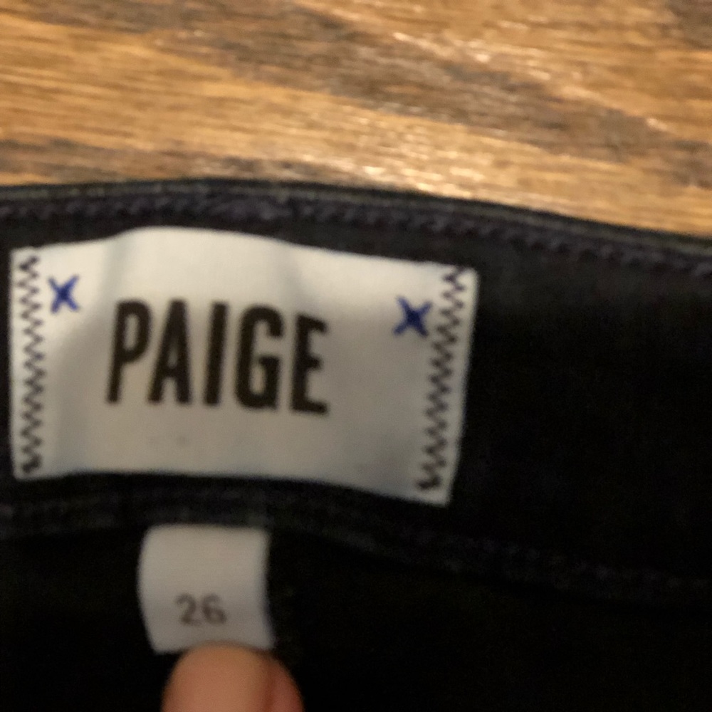 PAIGE DARK denim ultra skinny jeans size 26